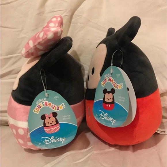 Mickey Mouse and Minnie Squishmallows 7.5” - Picture 2 of 3